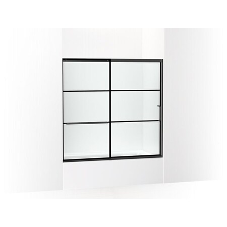 Kohler Elate 5/16 Bath Door 56 3/4 X 59 5/8 707618-8G79-BL